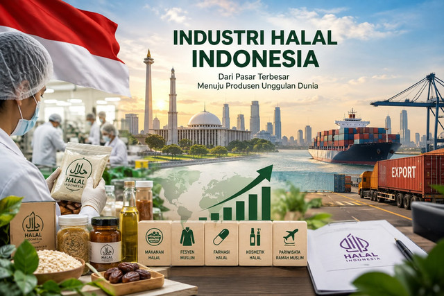 chatgpt  Industri Halal Indonesia: Dari Pasar Terbesar Menuju Produsen Unggulan Dunia