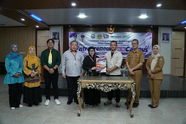 Tanamkan Jiwa Entrepreneur, TDA Oku Raya Lakukan MoU dengan Universitas Baturaja