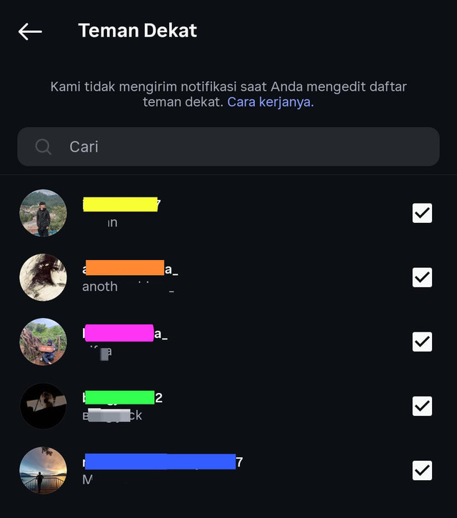 Sumber: foto Screenshot Instagram pribadi, Ada cerita yang rasanya lebih nyaman dibagikan hanya kepada orang-orang terdekat.