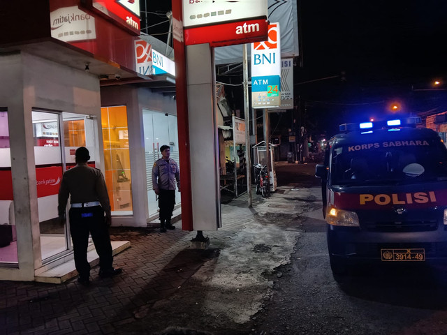 Patroli Harkamtibmas Polsek Tulungagung Kota Sasar Sejumlah Titik Rawan