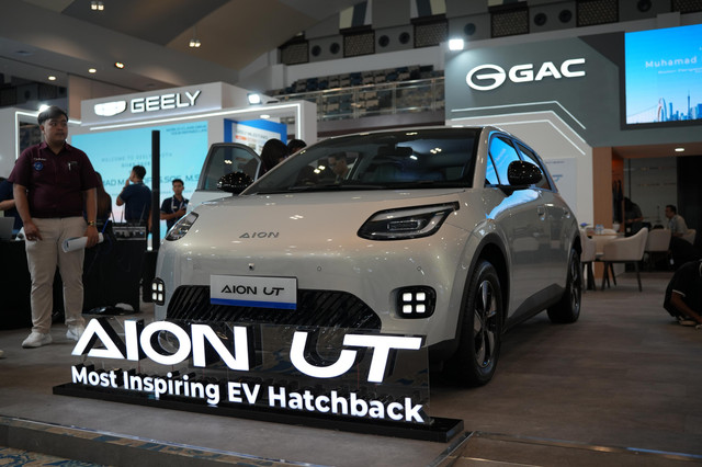 Mobil listrik AION UT tipe Urban. Foto: Aditya Pratama Niagara/kumparan