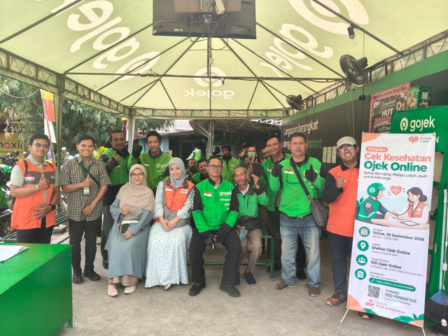 Semarak Hari Jantung Sedunia, Rumah Zakat Gelar Cek Metabolik Gratis Untuk Ojol Depok 2026