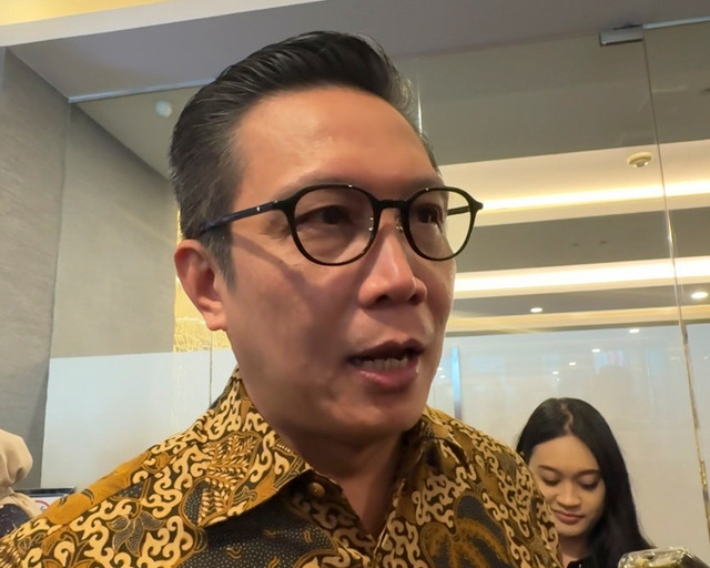Direktur Utama BEI, Jeffrey Hendrik, di Main Hall BEI, Jakarta, Kamis (1/10/2026). Foto: Muhammad Fhandra Hardiyon/kumparan