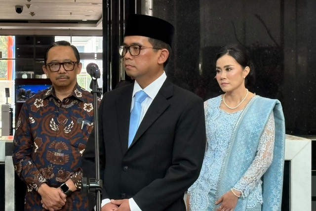 Wamenkeu Nurkholisoh Ibnu tiba di Gedung Kemenkeu, Jakarta, Kamis (1/10/2026). Foto: Nur Pangesti/kumparan