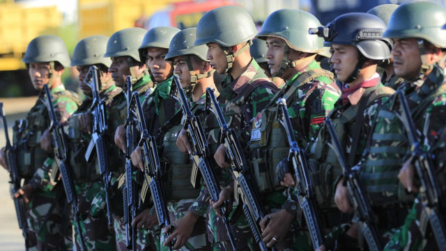 Ilustrasi TNI AD. Foto: ANTARA Foto/Gusti Tanati