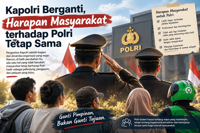Ilustrasi kapolri berganti. (Sumber: ChatGPT.co.id).