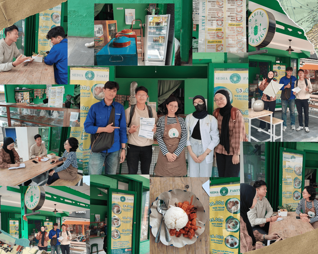 Dokumentasi Wawancara UMKM Warung Maksiga (Sumber foto: Dokumen pribadi) 