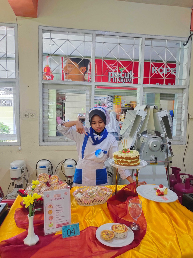 Hasil baking sebagai bentuk kreativitas, Sumber: Proboningrum Azzahra (Pribadi)
