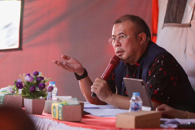 Wakil Ketua DPR RI sekaligus Ketua Timwas Penanganan Bencana DPR RI Cucun Ahmad Syamsurijal dalam kunjungan kerja spesifik lintas komisi ke Mbay, Kabupaten Nagekeo, NTT, Jumat (2/10/2026). Foto: Dok. DPR RI