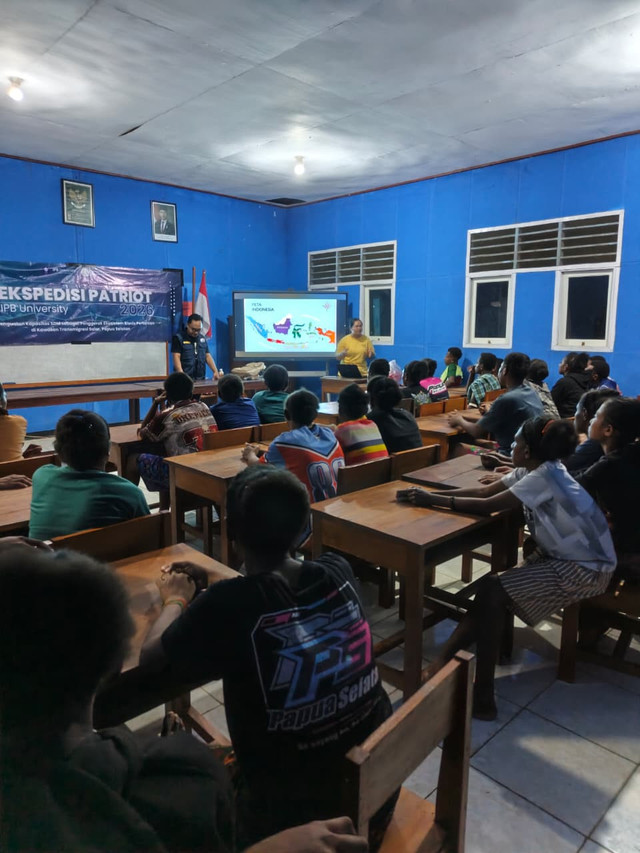 Suasana sebelum pemutaran film Jembatan Pensil. Foto: Arum Setyo Wati