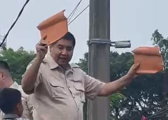 Menteri Perumahan dan Kawasan Permukiman (PKP), Maruarar Sirait, di Purwakarta. Foto: Dok. kumparan