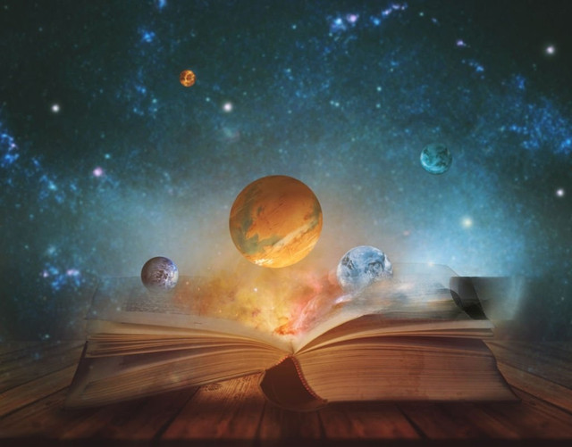 Ilustrasi planet dengan tafsir sains. Foto: Hidden/iStock