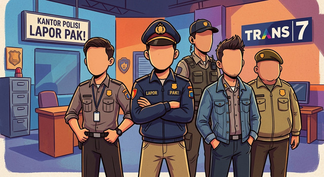 Gambar ilustrasi program TV Lapor Pak! TRANS7