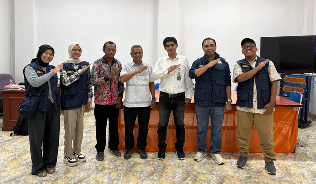 Tim Ekspedisi Patriot Universitas Indonesia (UI) berkunjung ke Fakultas Teknik Universitas Papua di Manokwari, 29 September 2026. Foto: Dok. Tim 2 TEP UI