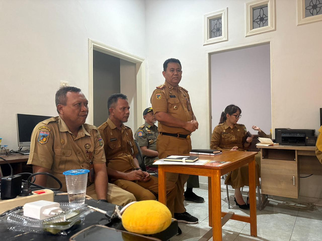 Sosialisasi Penguatan Kelembagaan dan Penegakan Disiplin ASN di Diskominfosantik Kota Palu, Senin, 9 Februari 2026.Sumber/Kredit Foto: Safira, Farhan/Diskominfosantik Kota Palu.