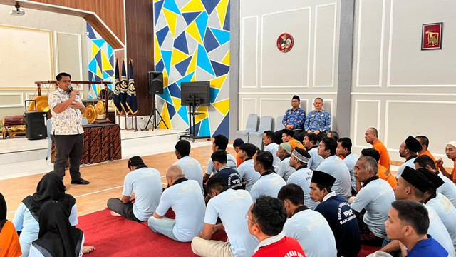 Karutan Banjarnegara Hadir di Tengah WBP Bangun Komunikasi Lewat Sharing Session