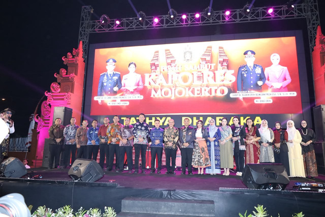 Sinergi Terus Terjaga, Kalapas Mojokerto Hadiri Pisah Sambut Kapolres Mojokerto (Foto:HumasLapasMoker)
