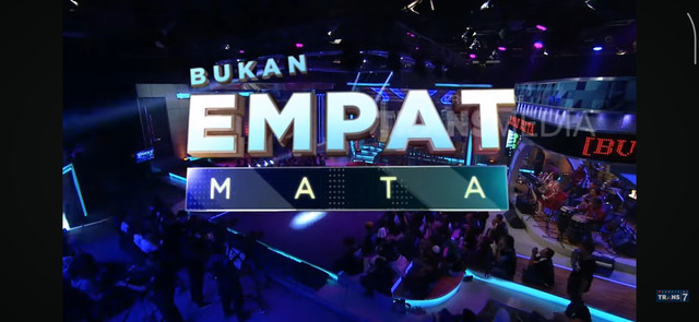 Program acara Bukan Empat Mata. Sumber Foto https://youtu.be/v42FxvSRbp8?si=vzRfygq88hMuq94e