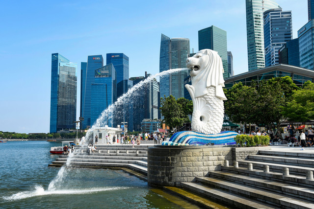 Ilustrasi Singapura. Foto: Jack Hong/Shutterstock