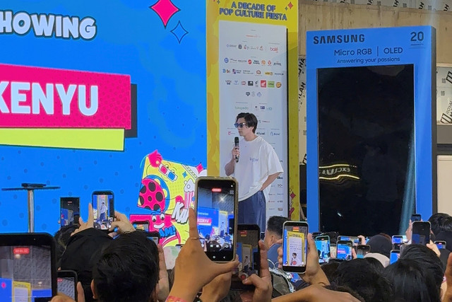Mackenyu hadir di Indonesia Comic Con (ICC) yang digelar di (JIExpo) Kemayoran, Jakarta Pusat, Minggu (4/10/2026). Foto: Vincentius Mario/kumparan
