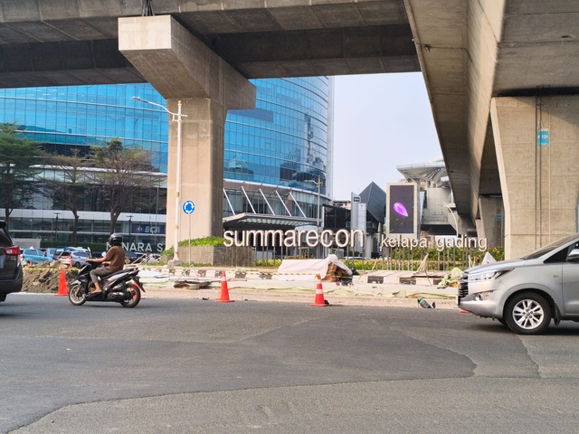 Bundaran Kelapa Gading (1/10/2026). Foto: Dok. Pribadi