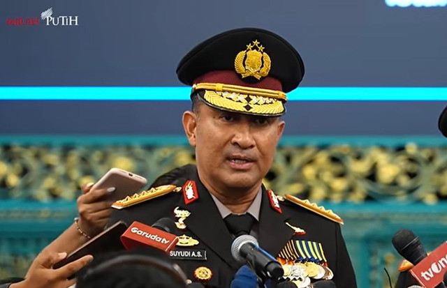 Kapolri Jenderal Pol. Suyudi Ario Seto usai acara pelantikan Kapolri dan Wakapolri di Istana Negara, Jakarta, Kamis (1/10/2026). Foto: YouTube/ Sekretariat Presiden