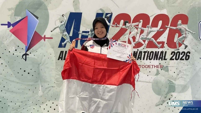 Putri Faradilah Raih Perunggu di Allez Johor International 2026. Foto Dok Istimewa