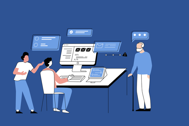 ilustration komunikasi bisnis (pixabay.com/Elf-Moondance)