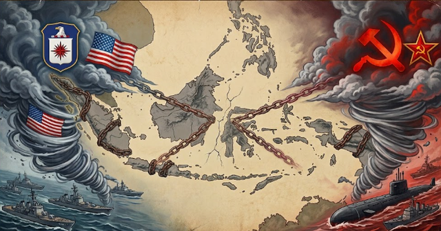 Ilustrasi Indonesia terjebak Perang Dingin