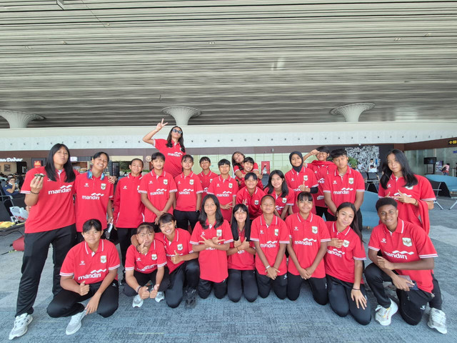 Timnas Wanita U-17 di Singapura untuk kualifikasi Piala Asia Wanita U-17 Foto: Dok. PSSI