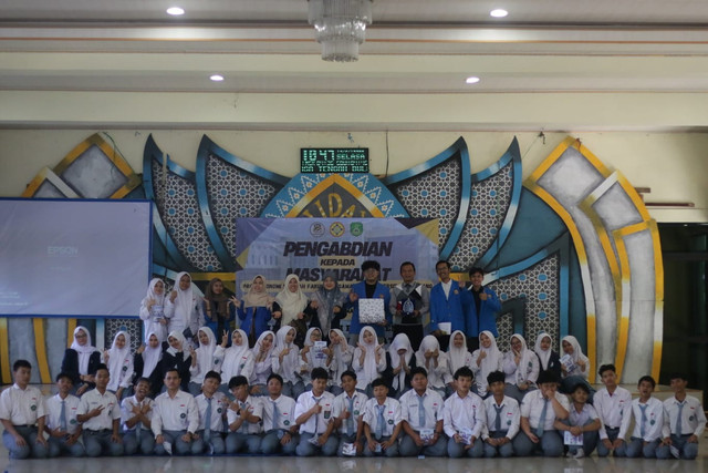 Foto dokumentasi kegiatan Pengabdian kepada Masyarakat (dokumentasi pribadi)