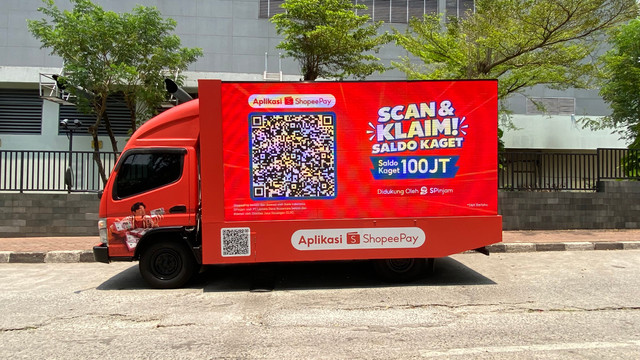 Truk Saldo Kaget SPinjam. Foto: dok. Istimewa