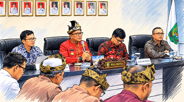 Ilustrasi rapat pimpinan derah. Foto : Dokumen Pribadi