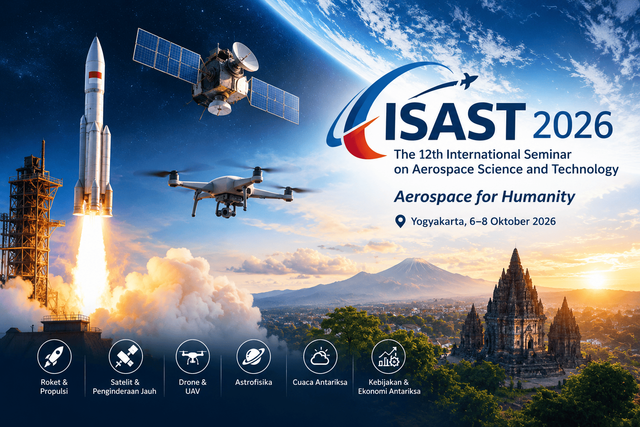 Ilustrasi perkembangan teknologi antariksa yang menampilkan roket, satelit, dan drone dalam forum teknologi kedirgantaraan di Yogyakarta.Sumber: Ilustrasi dibuat dengan AI oleh ChatGPT.
