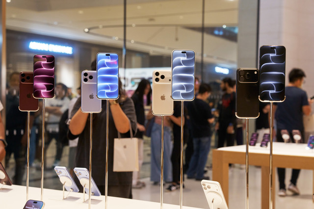 iPhone 18 Pro dan iPhone 18 Pro Max di Apple The Exchange TRX, Kuala Lumpur, Malaysia. Foto: Apple