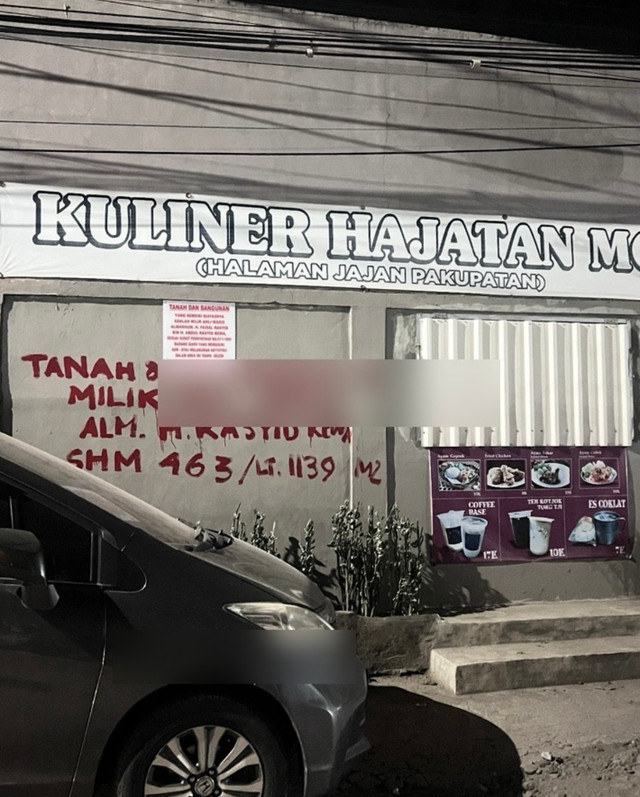 Tempat Usaha Kuliner. Foto: Dokumentasi Pribadi