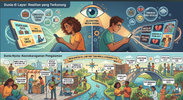 Gambar ini dihasilkan oleh kecerdasan buatan AI