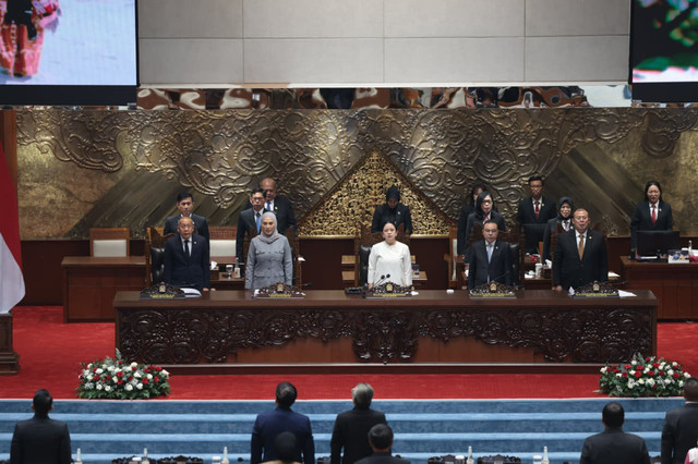 DPR RI mengesahkan RUU tentang Pelindungan Ketenagakerjaan menjadi undang-undang dalam Rapat Paripurna ke-9 Masa Persidangan I Tahun Sidang 2026-2027 di Kompleks Parlemen Senayan, Jakarta, Selasa (6/10/2026). Foto: Dok. Istimewa