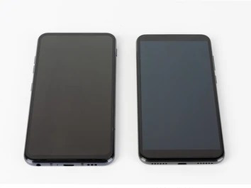 Ilustrasi perbandingan layar HP, OLED dan IPS. Foto: Shutterstock