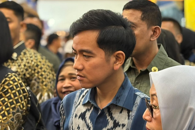 Wakil Presiden Gibran Rakabuming Raka di acara Inacraft, JCC, Senayan, Jakarta Pusat, Rabu (7/10/2026). Foto: Zamachsyari/kumparan