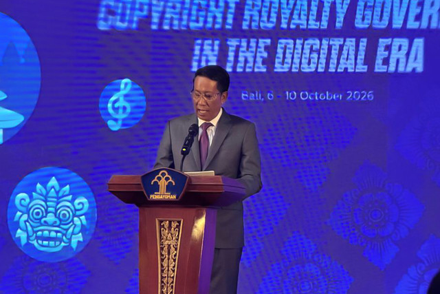 Forum Global Dialogue on Cross-Border Copyright Royalty Governance in the Digital Era di Bali, (7/10/2026). Foto: Dok. Istimewa