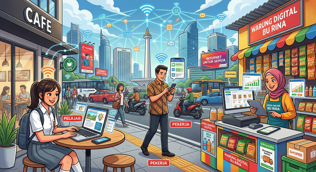 ilustrasi dibuat Oleh Penulis Menggunakan AI