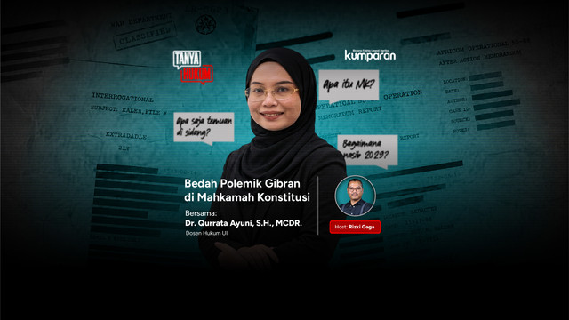 Tanya Hukum bersama Dr. Qurrata Ayuni, SH., MCDR. Foto: kumparan
