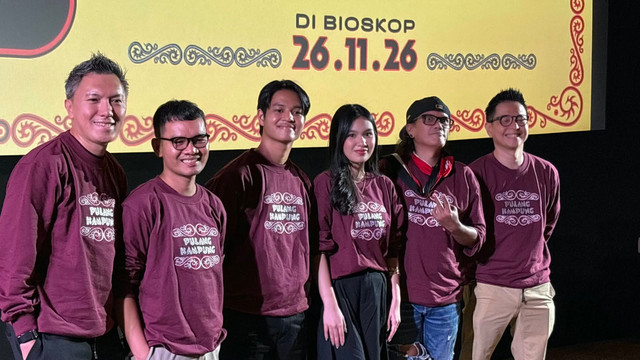 Konferensi Pers Film Pulang Kampung di Kawasan Thamrin Jakarta Pusat. Foto: Aprilandika Pratama/kumparan