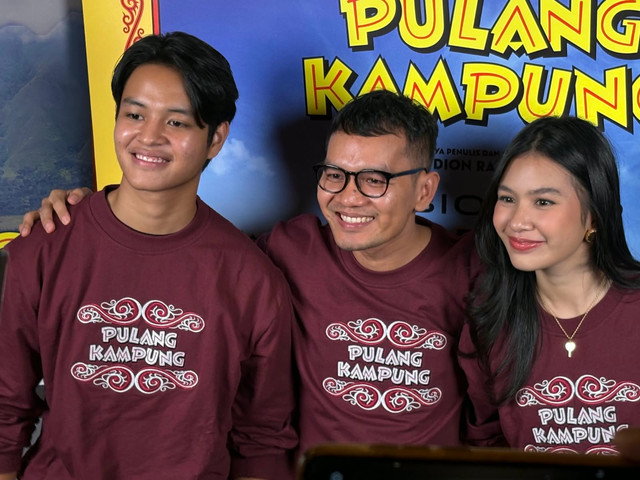 Konferensi Pers Film Pulang Kampung di Kawasan Thamrin Jakarta Pusat. Foto: Aprilandika Pratama/kumparan