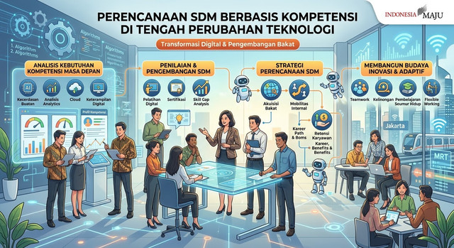 Teknologi mempengaruhi perubahaan dalam sistem kerja (Sumber : Gemini)