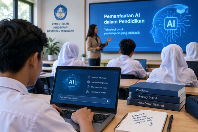 Ilustrasi AI — dibuat menggunakan ChatGPT, 2026.