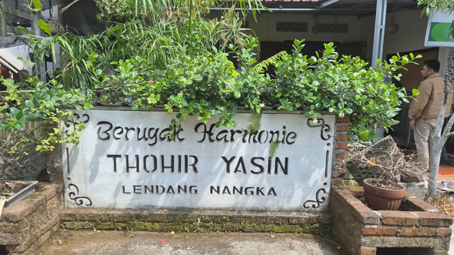 Kunjungan ke Pondok Pesantren Thohir Yasin.Sumber: Dokumentasi pribadi
