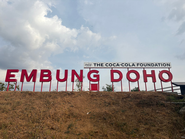 Embung Doho di Desa Doho, Kabupaten Wonogiri, Jawa Tengah, Rabu (7/10). Foto: Widya Islamiati/kumparan