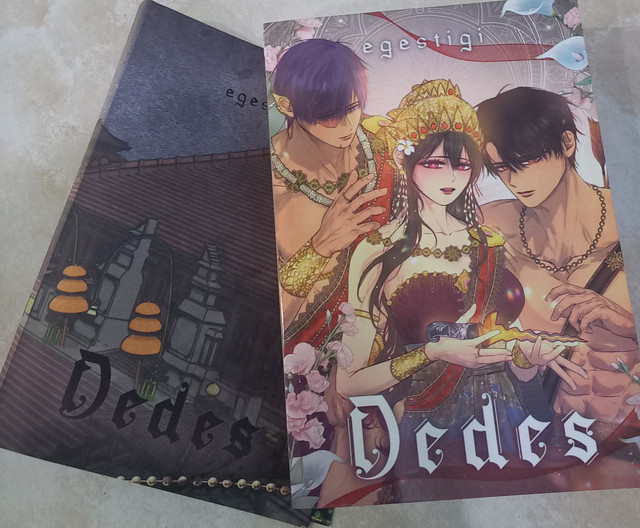 Novel Dedes. Sumber: dokumentasi pribadi oleh Nasywa Yasmin
